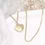 Personalised Celestial Heart Pendant Necklace, thumbnail 2 of 7