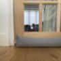 Grey Waterproof Orla Draught Excluder Cushion, thumbnail 4 of 6