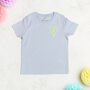 Embroidered Birthday T Shirt With Personalised Bag, thumbnail 6 of 10