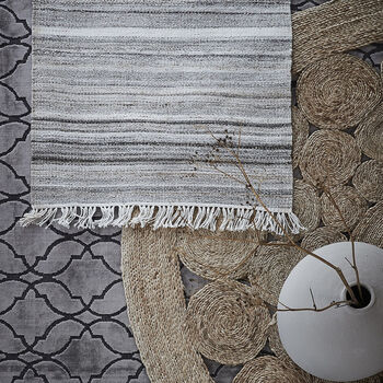 Karna Large Jute Circles Rug, 4 of 7