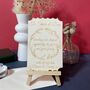 Personalised Wooden Condolence Keepsake Plaque, thumbnail 12 of 12
