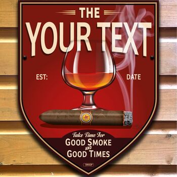 Smoke Inn, Custom Designed Bar Sign By Two Fat Blokes, 12 of 12