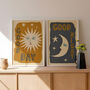 Sun And Moon Illustrated Set Of Prints, thumbnail 1 of 12