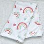Rainbow Baby Blanket | New Baby Gift, thumbnail 3 of 3