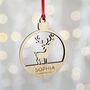 Reindeer Christmas Decoration, thumbnail 3 of 3