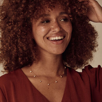 Pearl Polka Dot Necklace, 3 of 6