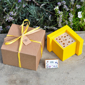 Mini Bee House Garden Gift Set, 7 of 7