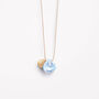 November Topaz Fine Cord Birthstone Necklace, thumbnail 3 of 6