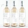 Personalised Wine Label | Pairs Well With Bridesmaids, thumbnail 3 of 12