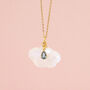 Cloud And Raindrop Necklace, thumbnail 2 of 6