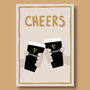 Cheers Guinness Print, thumbnail 7 of 8