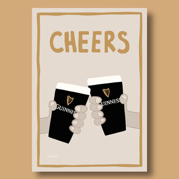 Cheers Guinness Print, 7 of 8