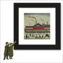 Framed 'Aldi' Print. Lowry Style, thumbnail 1 of 5