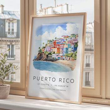 Puerto Rico Travel Print, 2 of 7