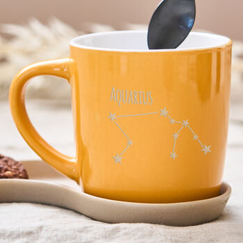 Personalised Zodiac Star Sign Stoneware Mug, 8 of 9