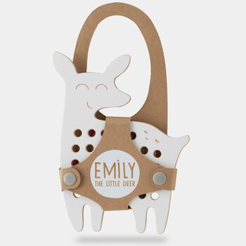 Wooden Lacing Toy Emily The Deer, 3 of 5