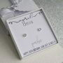 Sterling Silver Birthstone Stud Earrings, thumbnail 3 of 12