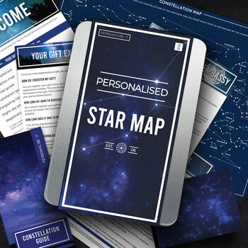 Personalised Star Map, 2 of 4