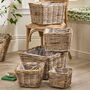 Mitchell Boho Rattan Planter, thumbnail 3 of 5