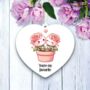 Personalised Cute Cactus Couple Love Decoration F, thumbnail 1 of 2