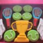 Personalised Tennis Biscuit Tin, thumbnail 7 of 8