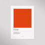 The Orange One Limited Edition Art Print, thumbnail 2 of 7