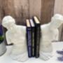 Pair Of Venus White Bookends Heavy Book Holders Gift, thumbnail 4 of 9