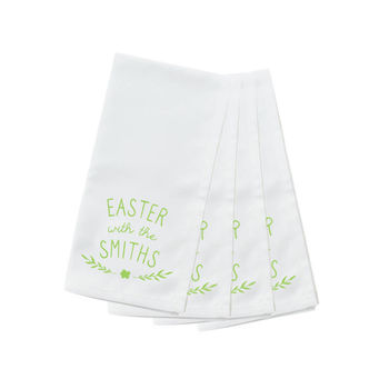 Easter Personalised Easter With The . . . Napkins, 5 of 7