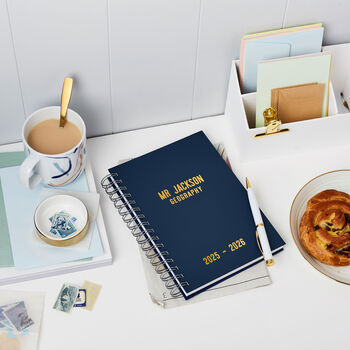 Personalised Teacher's 2025/26 Mid Year Diary, 5 of 10