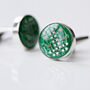 Gifts For Men Circuit Board Cufflinks, thumbnail 3 of 5