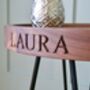 Personalised Wooden Side Table, thumbnail 2 of 4