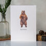Wildlife Conservation Bear Thank You Card, thumbnail 2 of 4