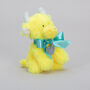 Personalised Mini Yellow Collectible Highland Cow Soft Toy, Gift Box, thumbnail 5 of 12