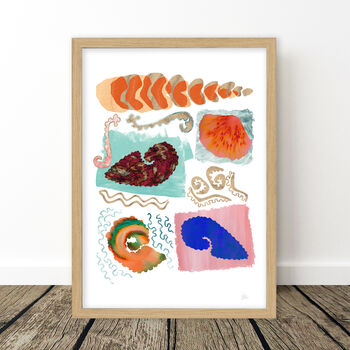 Sea Shells Abstract Print, 6 of 8
