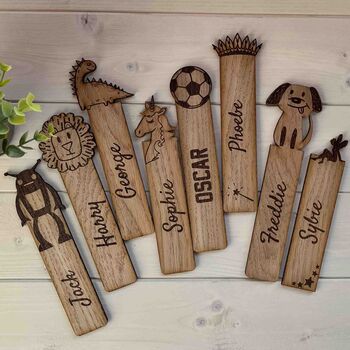 Children’s Personalised Lion Bookmark, 4 of 4