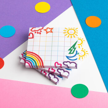 Weather Shapes Sticky Notes Pad, 3 of 7