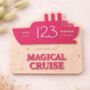 Magical Voyage Cruise Countdown Plaque, Choice Of Colours, thumbnail 1 of 3