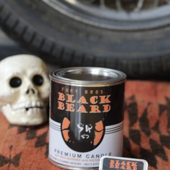 Black Beard Tinned Premium Candle, 2 of 3