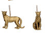 Set Of Two Jungle Cat Christmas Decorations, thumbnail 3 of 3