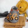 Dotty Fish Yellow Digger Soft Leather Baby Shoes With Barefoot Soles, thumbnail 4 of 8