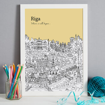Personalised Riga Print, 7 of 9