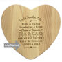 Personalised We Go Together Like Heart Chopping Board, thumbnail 4 of 4