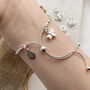 Seed Slider Bracelet With Silver Honey Bee, thumbnail 2 of 6