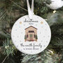 Personalised Christmas Ornament With Family Name And Address, thumbnail 2 of 7