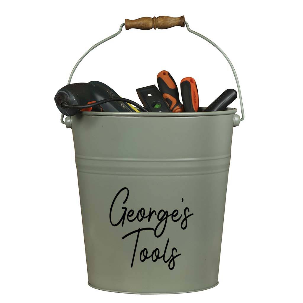 personalised toy bucket
