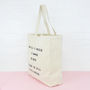 All You Need Is Personalised Tote Bag, thumbnail 4 of 7