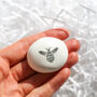 Be Yourself Porcelain Pebble – Inspirational Keepsake Gift, thumbnail 1 of 5