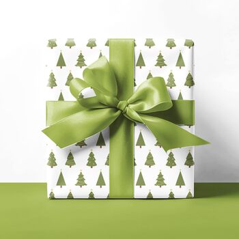 Luxury Quality Christmas Tree's Gift Wrapping Paper, Superior Thickness, 3 of 9
