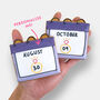 Personalised Wedding Date Letterbox Cookies, thumbnail 3 of 9