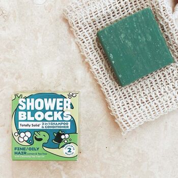 Shower Blocks Plastic Free Shampoo / Conditioner Bars, 8 of 12